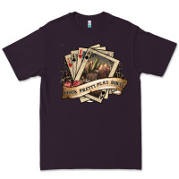 Plum look pretty play dirty Premium Tee - SublimationCraftShop