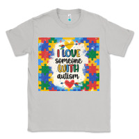 Moon Dust ı love someone with autism Classic Tee - MaliasSmallBusiness