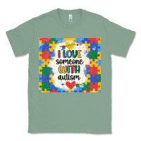 Sage ı love someone with autism Classic Tee - MaliasSmallBusiness
