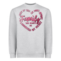 Heather Grey family Heavyweight Sweatshirt - MaliasSmallBusiness