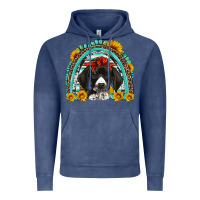 Vintage Denim german shorthaired pointer western rainbow Vintage Hoodie - Artiststas