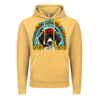 Vintage Mustard german shorthaired pointer western rainbow Vintage Hoodie - Artiststas