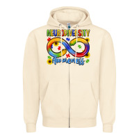 Sandshell neurodiversity awareness Zipper Hoodie - LillyAllenDesigns