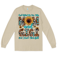 Mushroom god gifted me two titles mom and gigi  and i rock them both Long Sleeve Tee - JahusDesignShop
