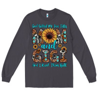 Smoke god gifted me two titles mom and gigi  and i rock them both Long Sleeve Tee - JahusDesignShop