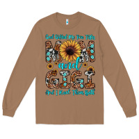 Toasted Coconut god gifted me two titles mom and gigi  and i rock them both Long Sleeve Tee - JahusDesignShop