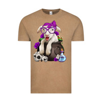 Vintage Coffee funny halloween lamb Vintage Tee - Jasminsmagicworld