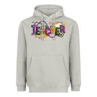 Moon Dust mardi gras teacher Heavyweight Hoodie - texasbilliewilder
