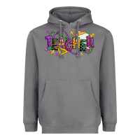 Storm mardi gras teacher Heavyweight Hoodie - texasbilliewilder