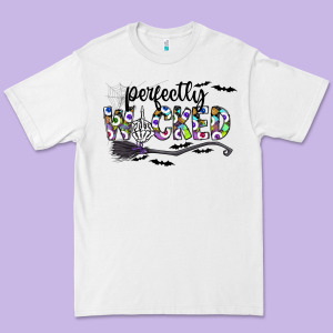 Perfectly Wicked Premium Tee Designed By Cowhidedigitalart