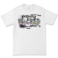 White Perfectly Wicked Premium Tee - CowhideDigitalArt