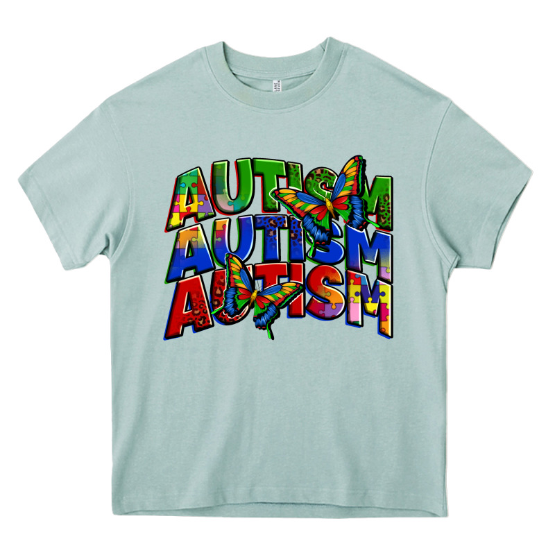 Autism Autism Autism Heavy Core Tee by Zillion Design Studio | Teevron