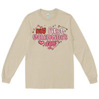Mushroom my first valentines day Long Sleeve Tee - MaliasSmallBusiness