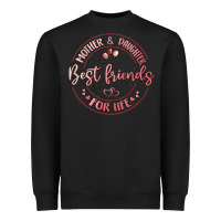 Mother And Daughter Best Friends For Life Heavyweight Sweatshirt | Teevron