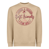 Mushroom mother and daughter best friends for life Heavyweight Sweatshirt - MaliasSmallBusiness