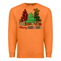 Carrot merry christmas trees Premium Sweatshirt - NancyCooperArtShop