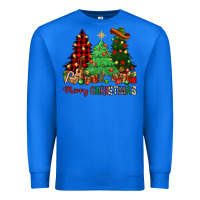 True Royal merry christmas trees Premium Sweatshirt - NancyCooperArtShop