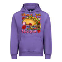 Tulip Blessed and taco obsessed Mexico Urban Hoodie - FaDigitalArtStudio