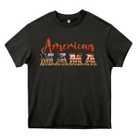 Asphalt american mama Heavy Core Tee - BarkalooDesign