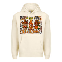 Tofu Happy Thanksgiving gnomes Premium Hoodie - NancyCooperArtShop