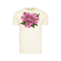 Vintage Arctic Wild Prairie Rose Illustrations Vintage Tee - LillyAllenDesigns