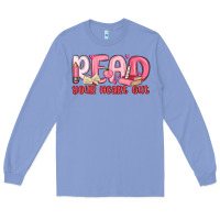 Colony Blue read your heart out Long Sleeve Tee - MaliasSmallBusiness