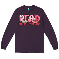 Plum read your heart out Long Sleeve Tee - MaliasSmallBusiness