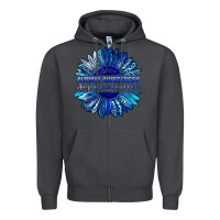 Smoke autism awareness accept understand love blue Zipper Hoodie - LillyAllenDesigns