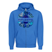 True Royal autism awareness accept understand love blue Zipper Hoodie - LillyAllenDesigns
