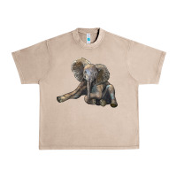 French Oak Baby Elephant Urban Heavy Tee - LillyAllenDesigns