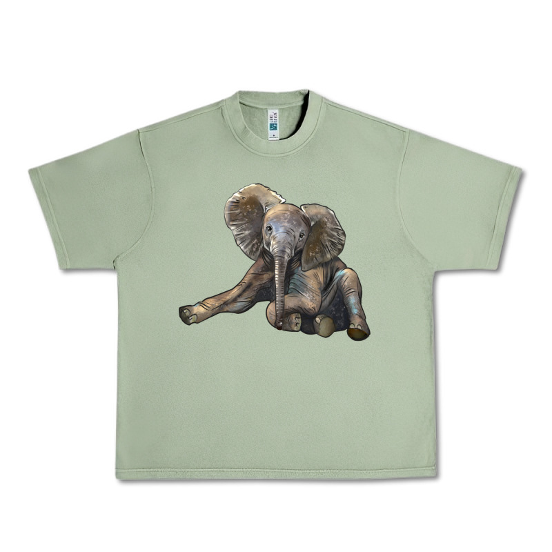 Baby Elephant Urban Heavy Tee by LillyAllenDesigns | Teevron