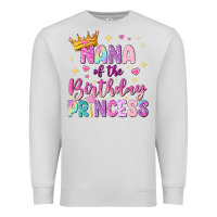 Dove Grey nana of the birthday princess Premium Sweatshirt - NancyCooperArtShop