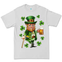 Dove Grey st patricks elf Premium Tee - Neo Western