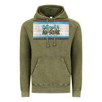 Vintage Olive different is ausome autism  cup Vintage Hoodie - Artiststas
