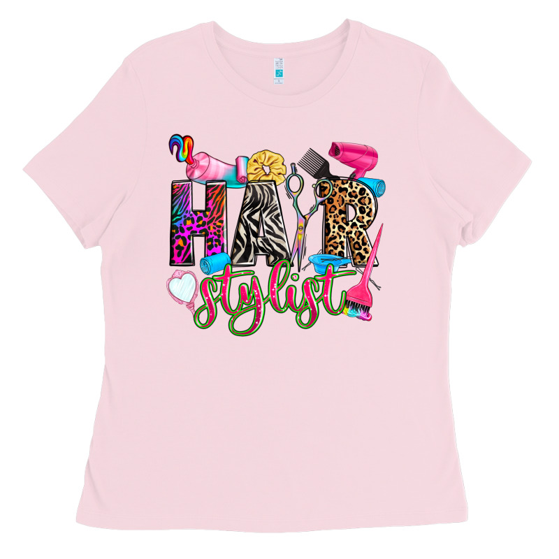 Hairstylist Ladies Tee by Zillion Design Studio | Teevron