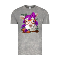 Cloud Rock Cute baby lamb halloween Vintage Tee - Jasminsmagicworld