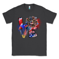 Smoke patriotic Love Classic Tee - CowhideDigitalArt