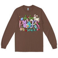 Chestnut oh for the peeps sake Long Sleeve Tee - MaliasSmallBusiness