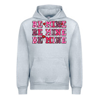 Heather Grey be mine Urban Hoodie - OliviaCreatesArt