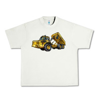 Pistachio Articulated Hauler Urban Heavy Tee - LillyAllenDesigns