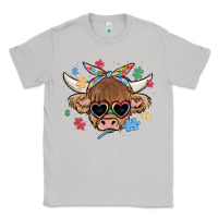 Moon Dust autism awareness cow Classic Tee - MaliasSmallBusiness