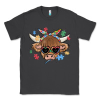 Smoke autism awareness cow Classic Tee - MaliasSmallBusiness