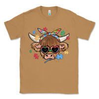 Toasted Coconut autism awareness cow Classic Tee - MaliasSmallBusiness