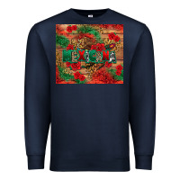 Navy Mexicana Premium Sweatshirt - texasbilliewilder
