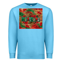 Ocean Blue Mexicana Premium Sweatshirt - texasbilliewilder