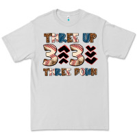 Dove Grey three up three down Premium Tee - AdoDesignShop