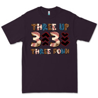 Plum three up three down Premium Tee - AdoDesignShop
