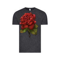 Vintage Black Oklahoma Rose Illustrations Vintage Tee - LillyAllenDesigns