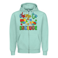 Seafoam choose to include Zipper Hoodie - LillyAllenDesigns