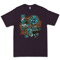 Plum love Premium Tee - SublimationCraftShop